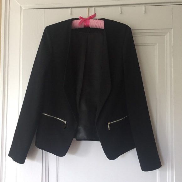 Asos New Look zip detail blazer - Picture 2 of 7